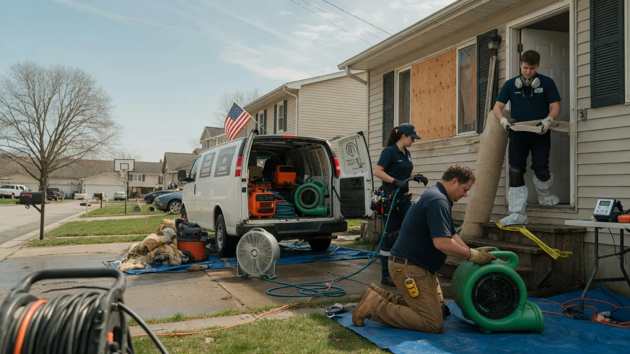 Water Damage Restoration in Trenton, ND near me